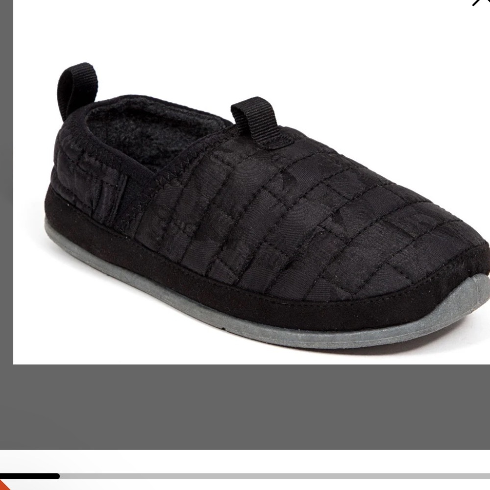 Deer Stags Slipperooz Boy's Lil Yuma Slipper, Black, Size 13M